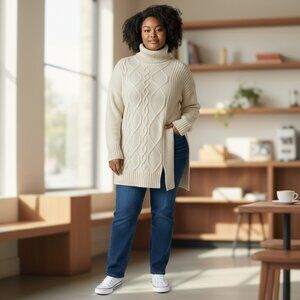 THE LIMITED  TURTLENECK SWEATER LONG SLEEVE